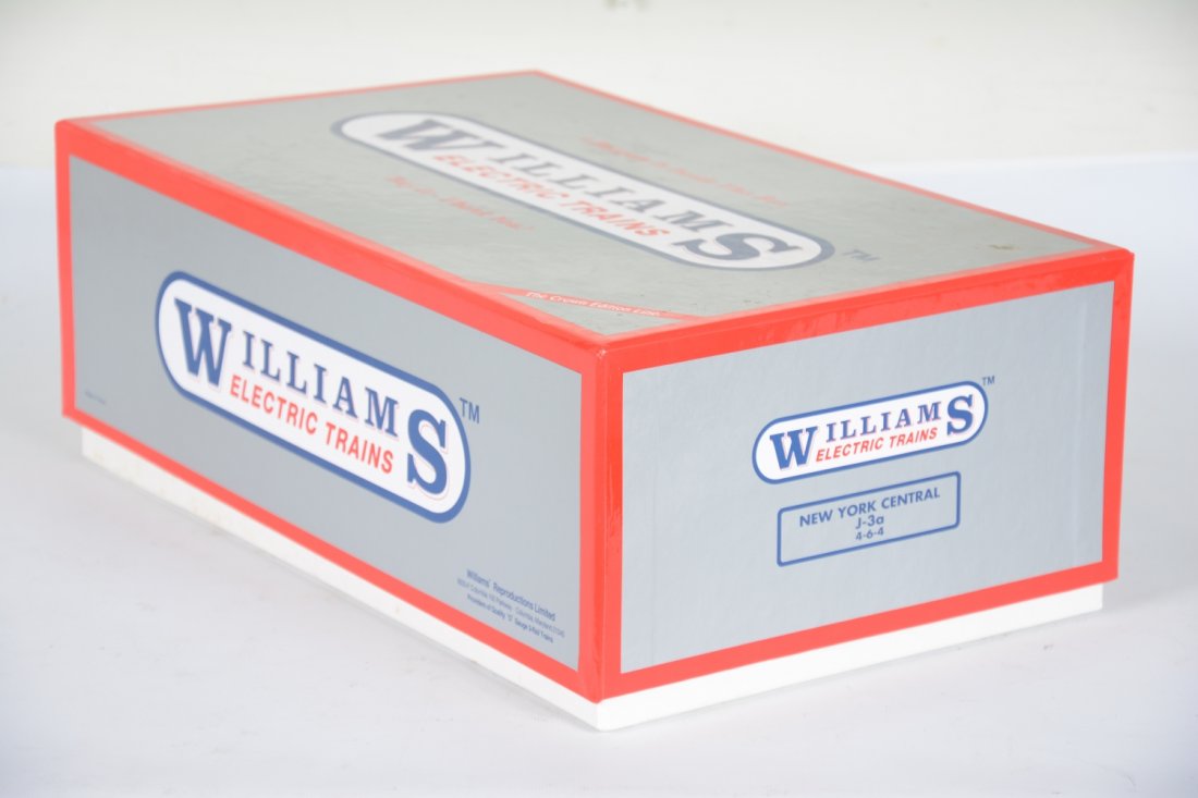 Williams Brass NYC J3a Hudson Loco & Tender: 072. Nice Crown Edition Brass scale model equipped with TruSounds, bell & whistle. It is new in box, C10