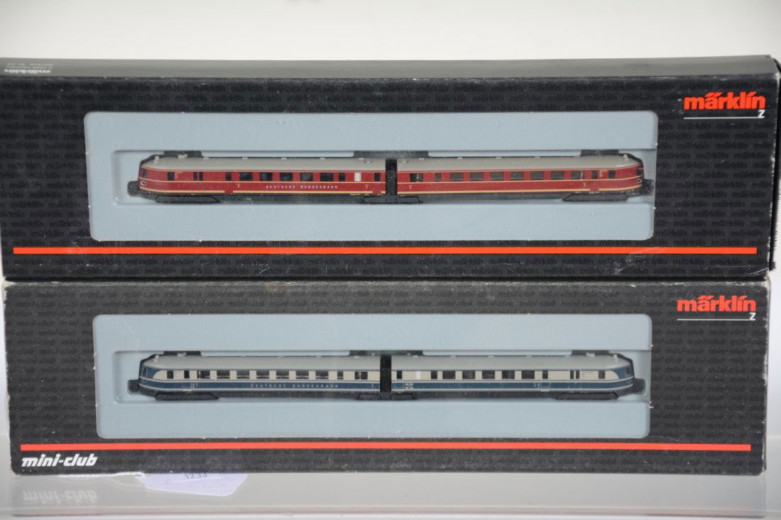 Marklin Z Gauge 88870 & 88872 Interurbans - Nov 15, 2014