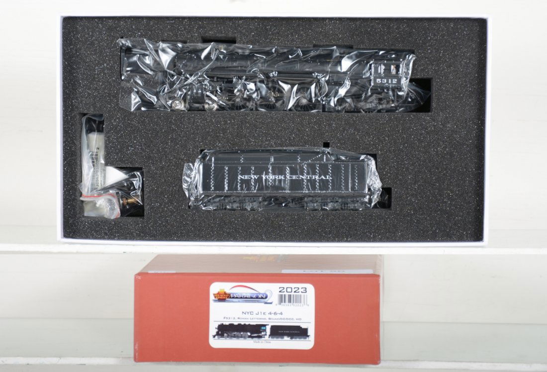 Broadway Ltd. HO2023 NYC J1E Hudson: Nicely detailed with DCC & sounds, ob C10