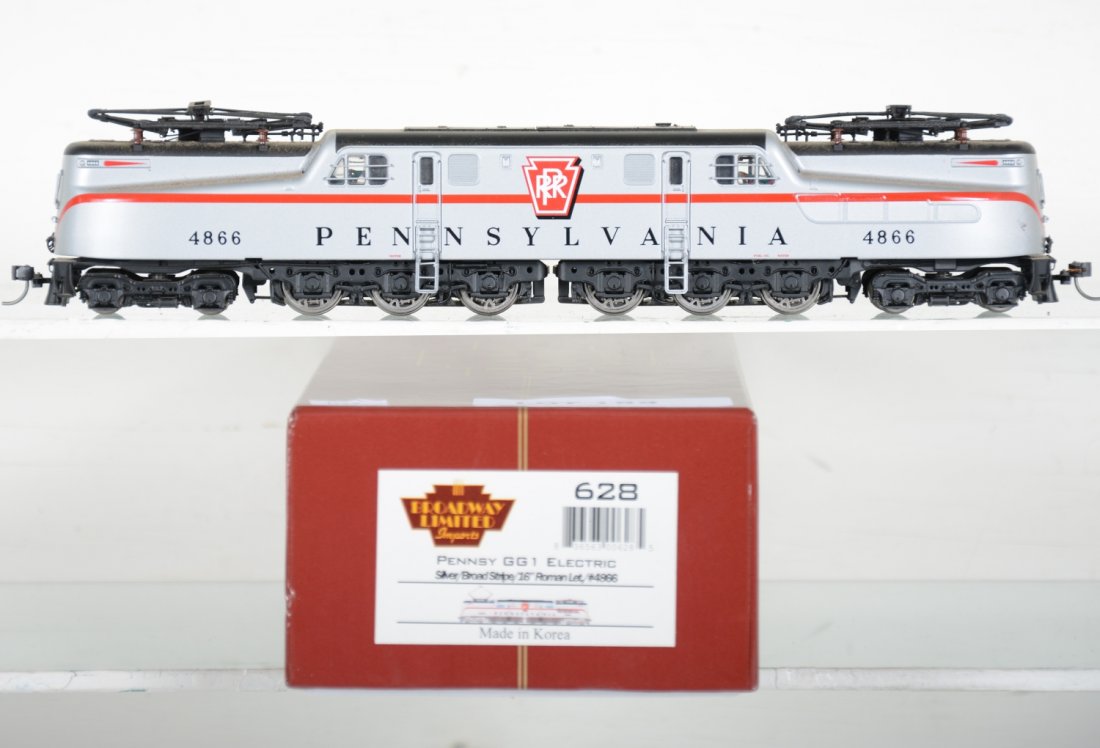 Broadway Ltd 628 PRR GG1 Electric #4866: Equipped with DC/DCC & Sound. Ob C10