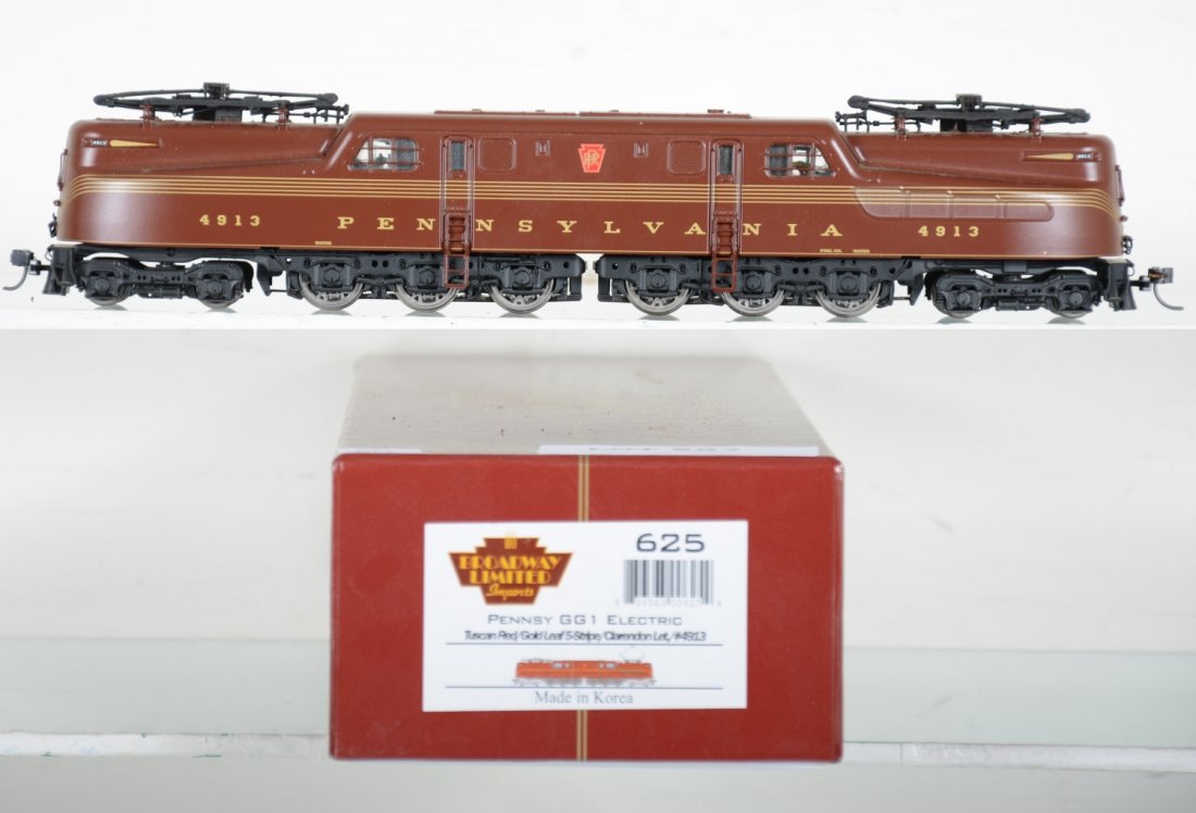 Broadway Ltd HO 625 PRR GG1 #4913: Equipped with DC/DCC & Quantum sounds, ob C9