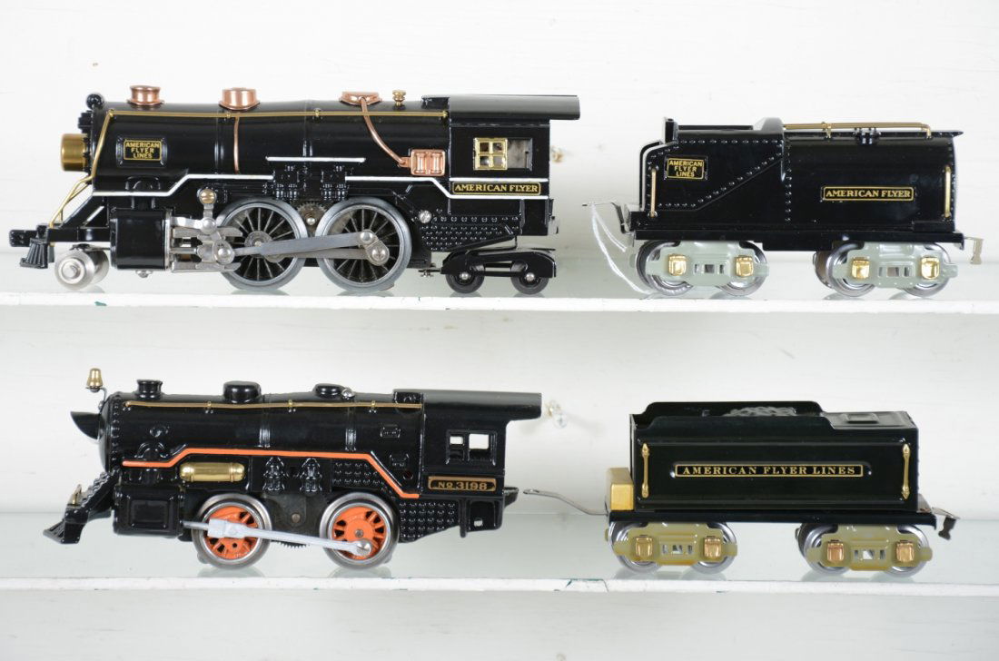 2 Restored American Flyer Steam