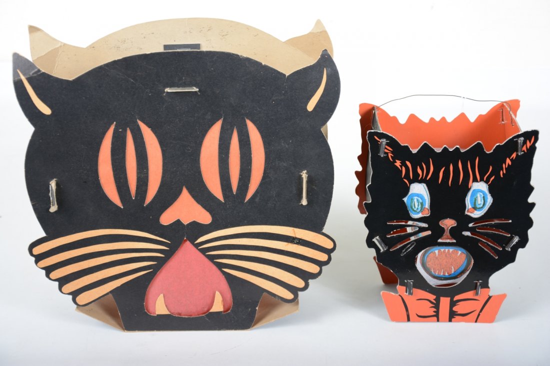 2 Halloween Black Cat Lanterns (1 of 5)