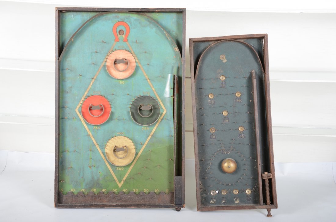 19th Century Bagatelle Game Boards (1 of 2)