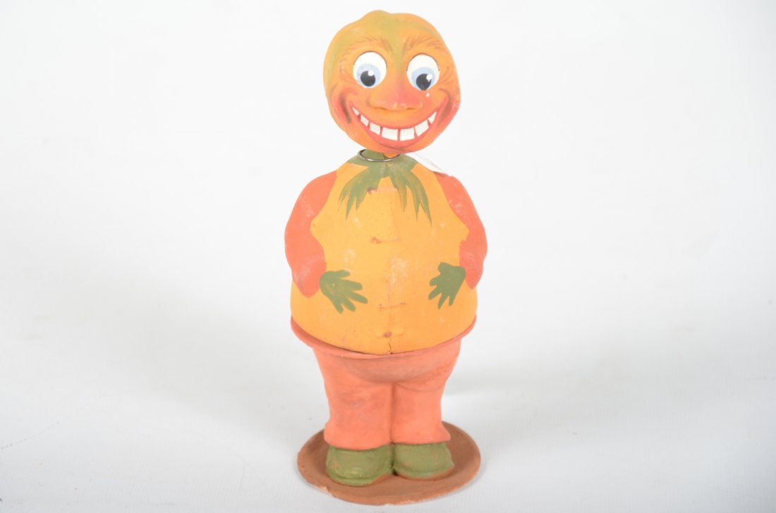 Super Halloween Pumpkin Head Nodder Candy (1 of 5)