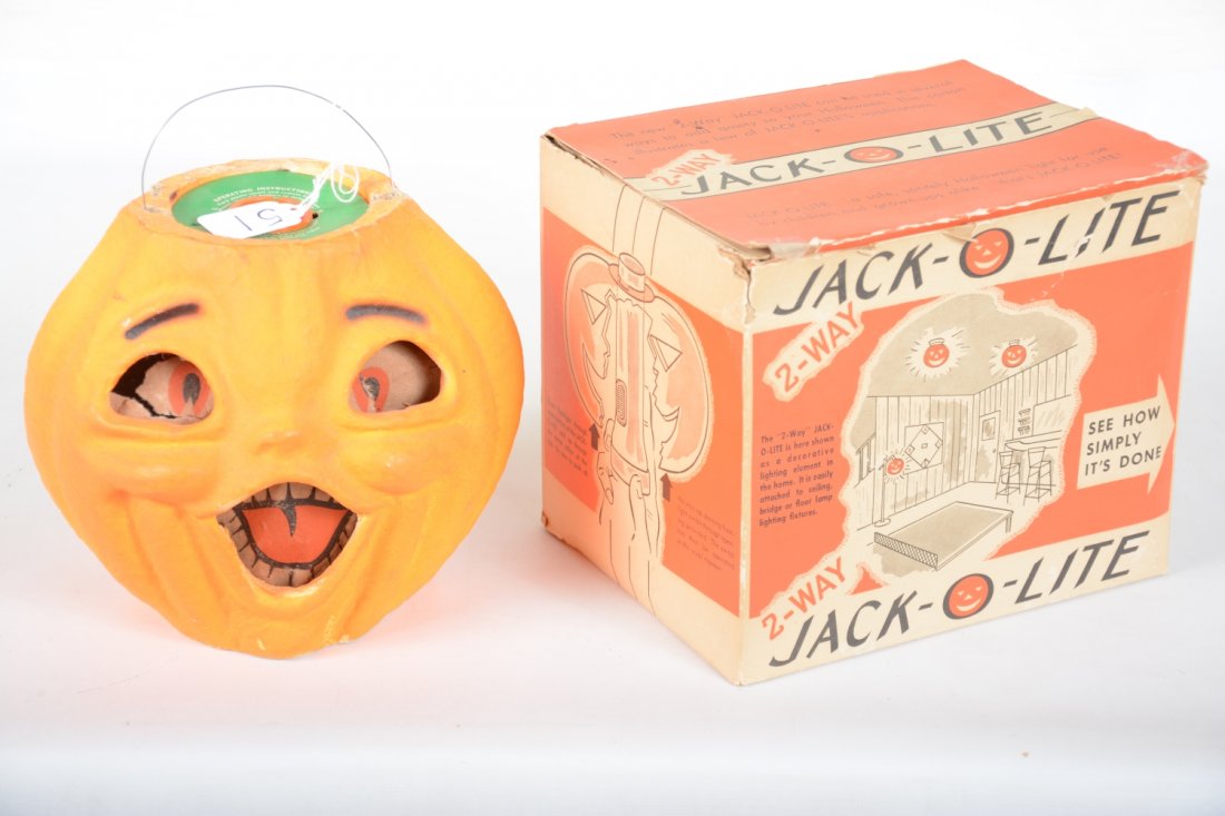 Boxed Halloween Pumpkin Lantern (1 of 4)