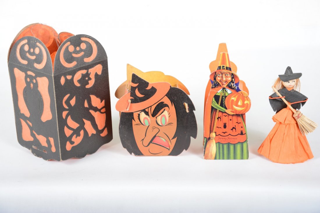 Vintage Halloween Witch Pieces (1 of 5)