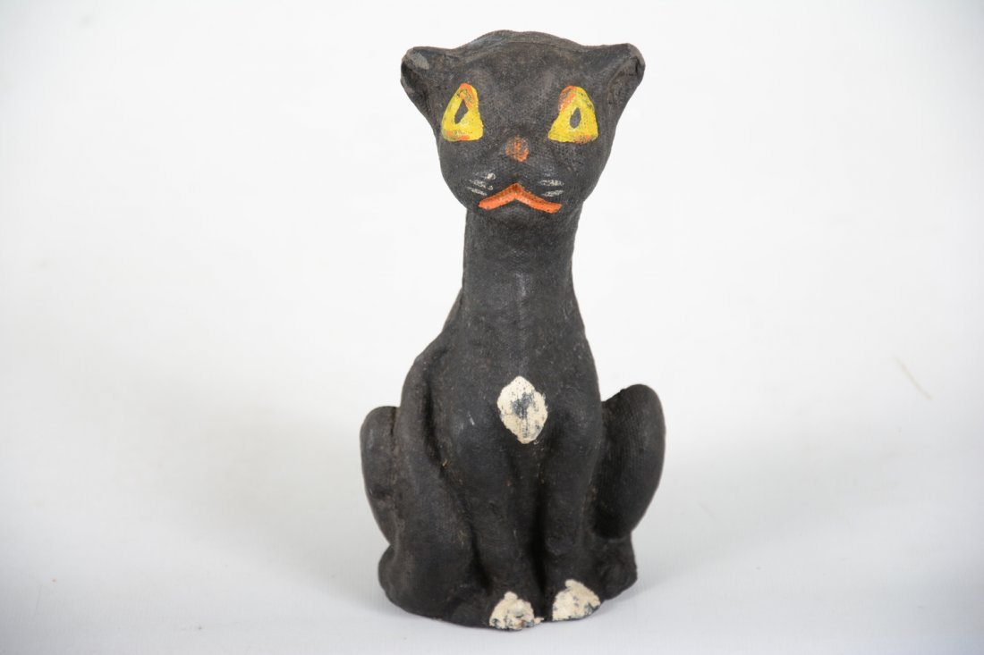 Halloween Sad-Eye Black Cat Candy Container (1 of 4)