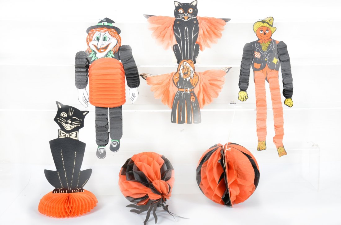 Nice Vintage Halloween Decoration Lot (1 of 2)