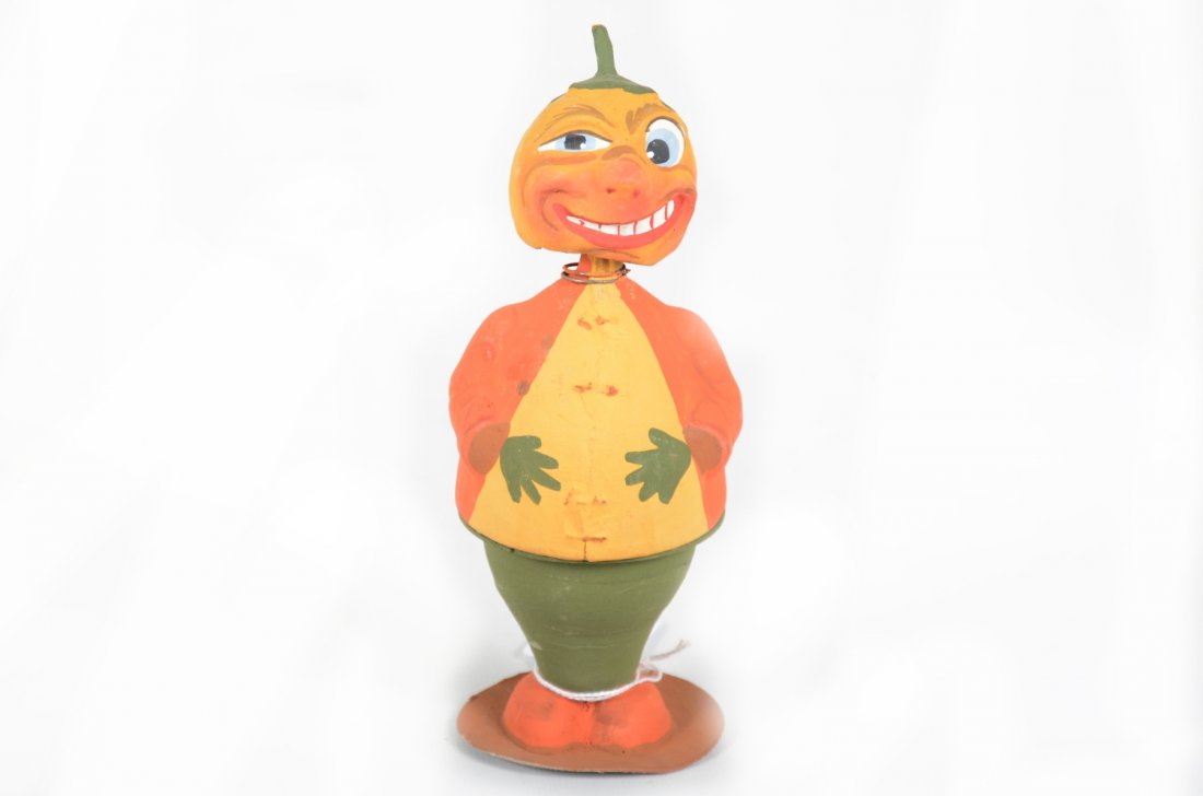 Super Halloween Pumpkin Head Nodder Candy (1 of 5)