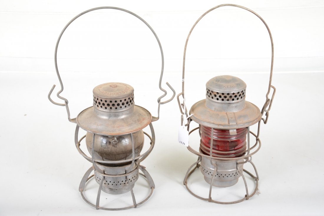 PRR & NYNH&HRR Railroad Lanterns (1 of 3)