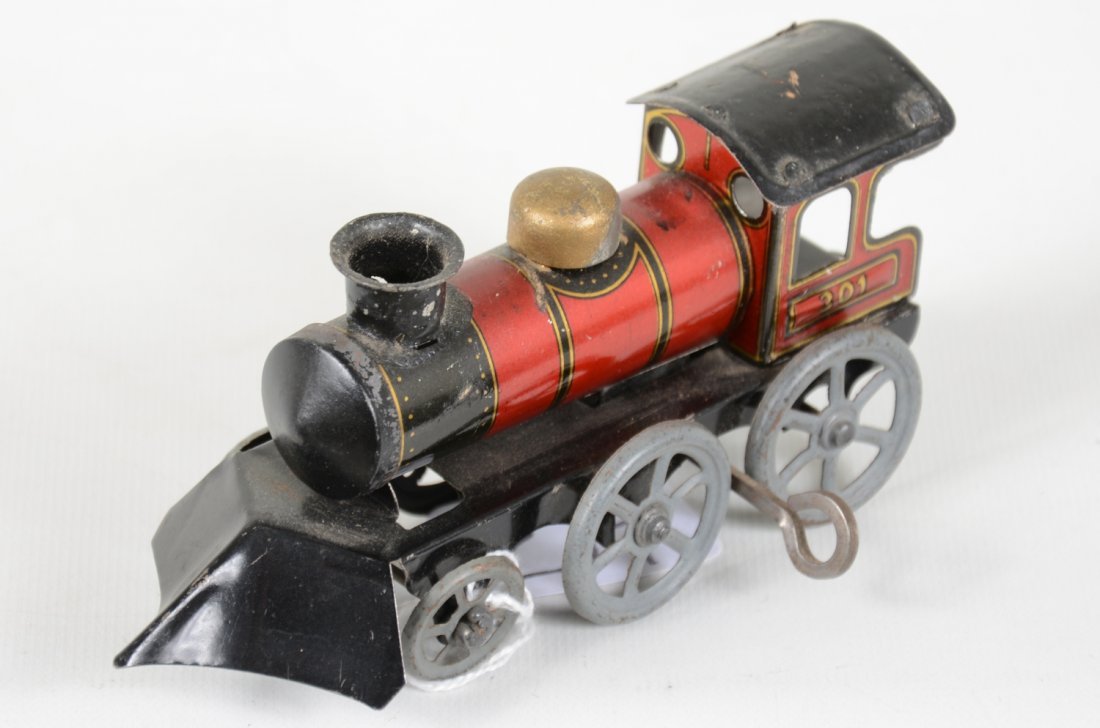 Scarce Gunthermann Nickel Toy Train (1 of 2)