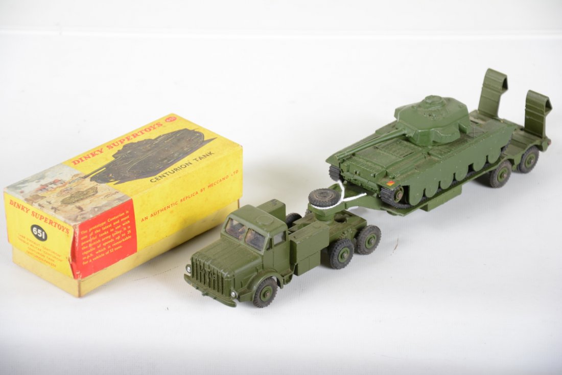 Nice Dinky 660 & 651 Tank Transporter (1 of 3)