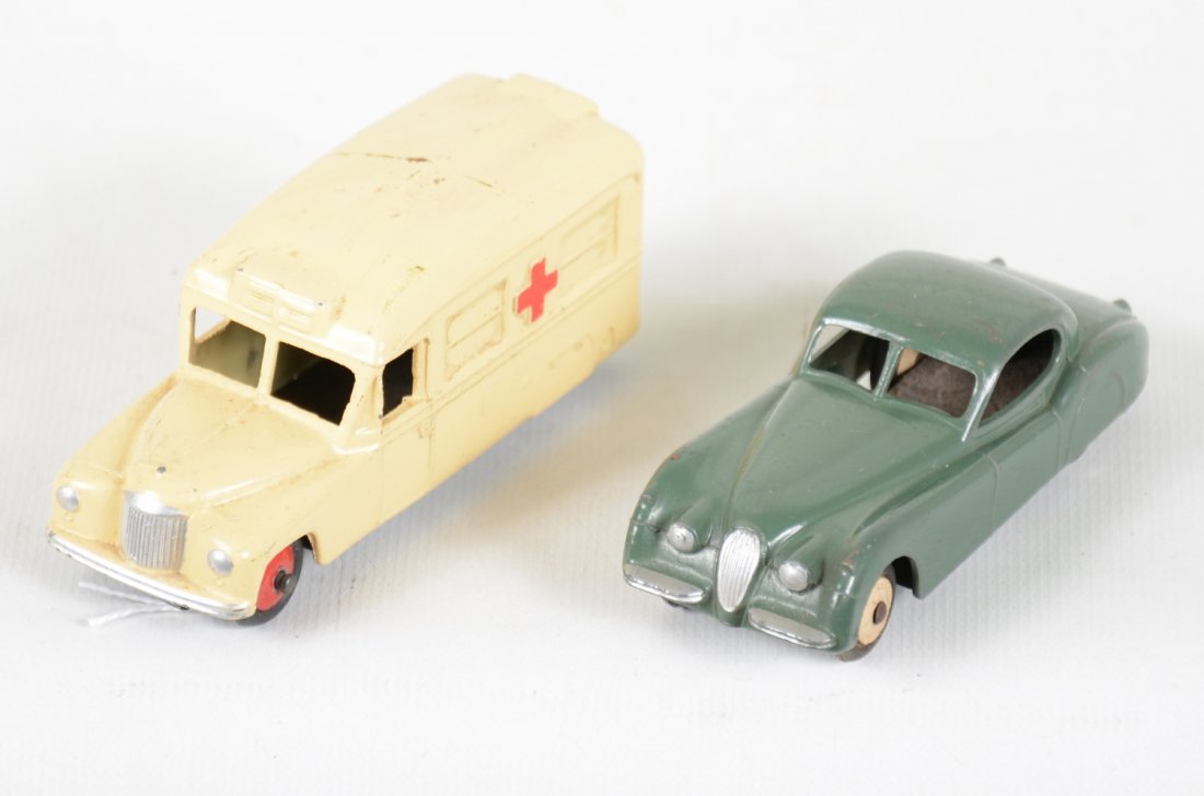 Dinky 157 & 253 Ambulance & Jaguar (1 of 3)