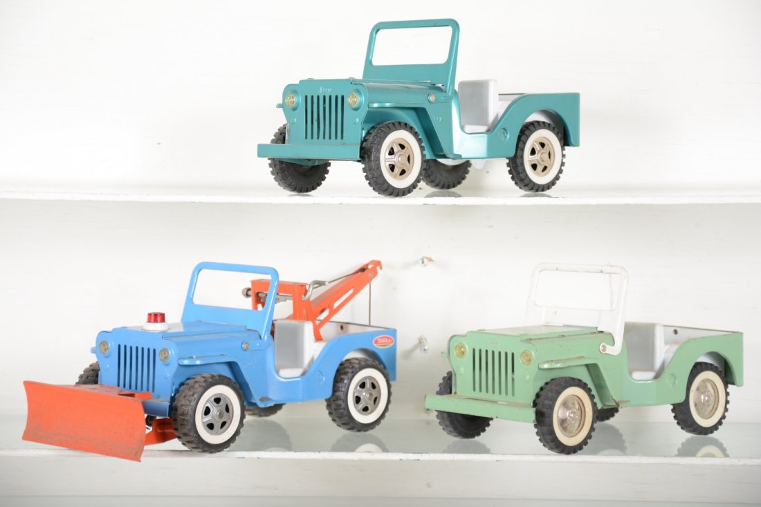 3 Tonka Jeeps (1 of 2)