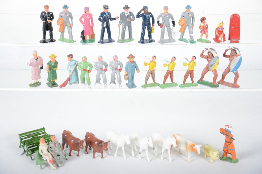 Barclay Dimestore Happy Family Figures (1 of 2)