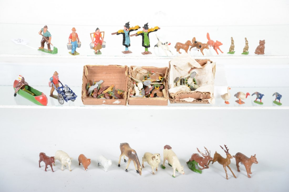 French Dimestore Animal & Figures Group (1 of 2)