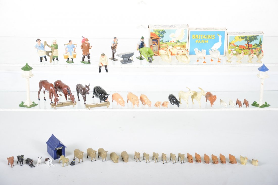 Large Group Britains Farm Figures, Some Boxed (1 of 2)