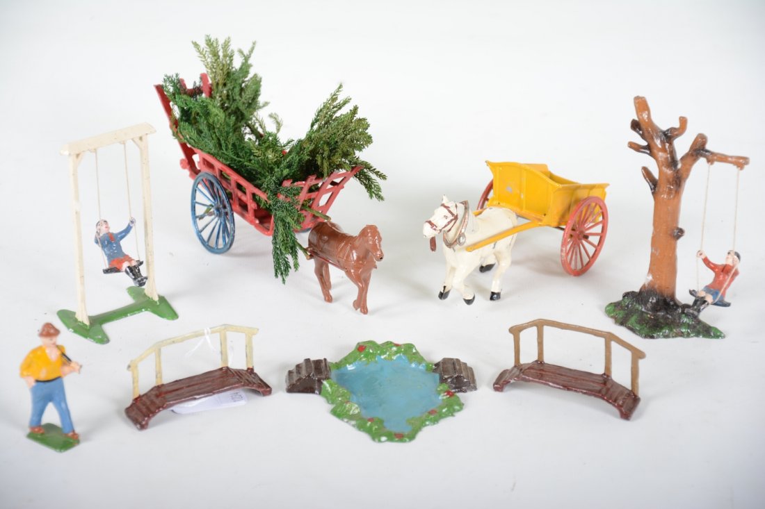 Clean French Dimestore Farm Pieces (1 of 2)