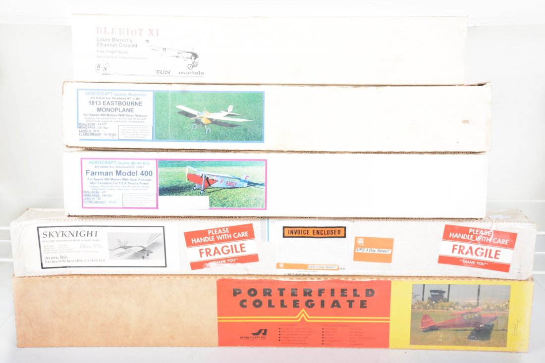 Wooden Model Airplane Kits (1 of 3)