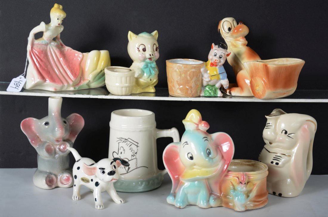 Early Disney & Comic Pottery (1 of 2)