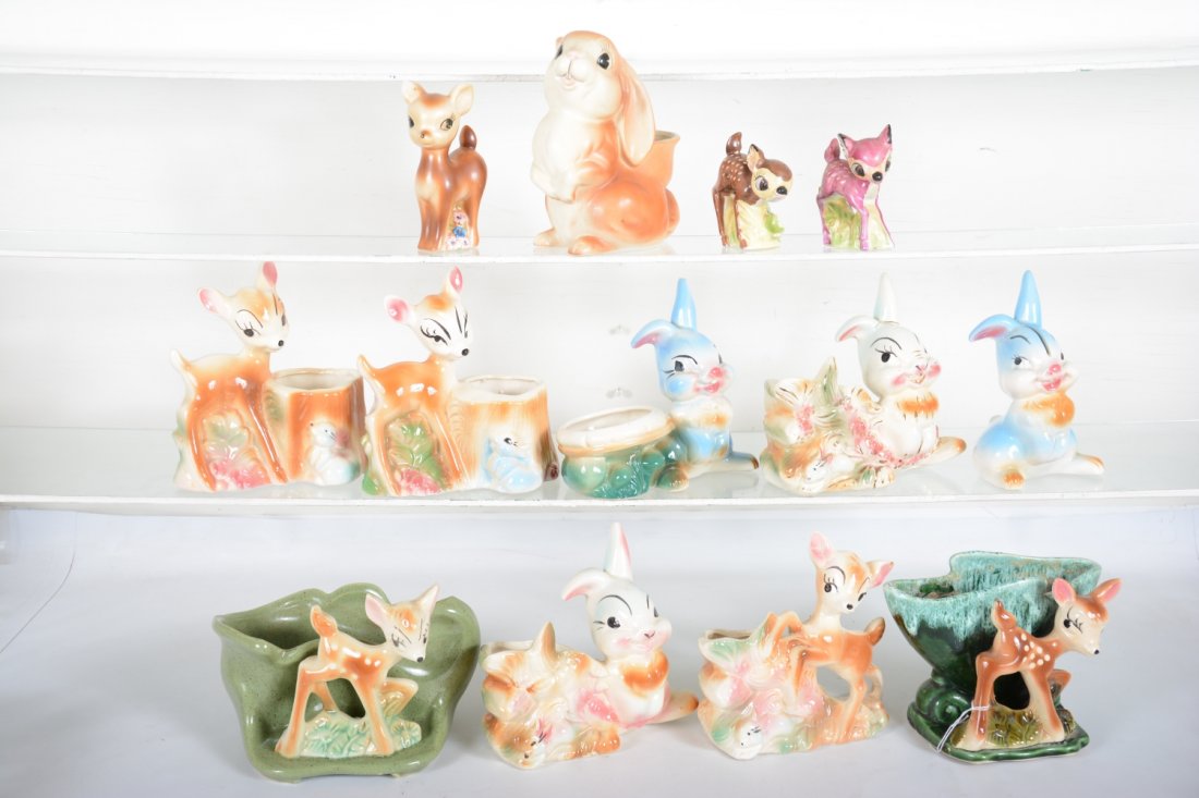 Disney Bambi & Thumper Pottery (1 of 3)