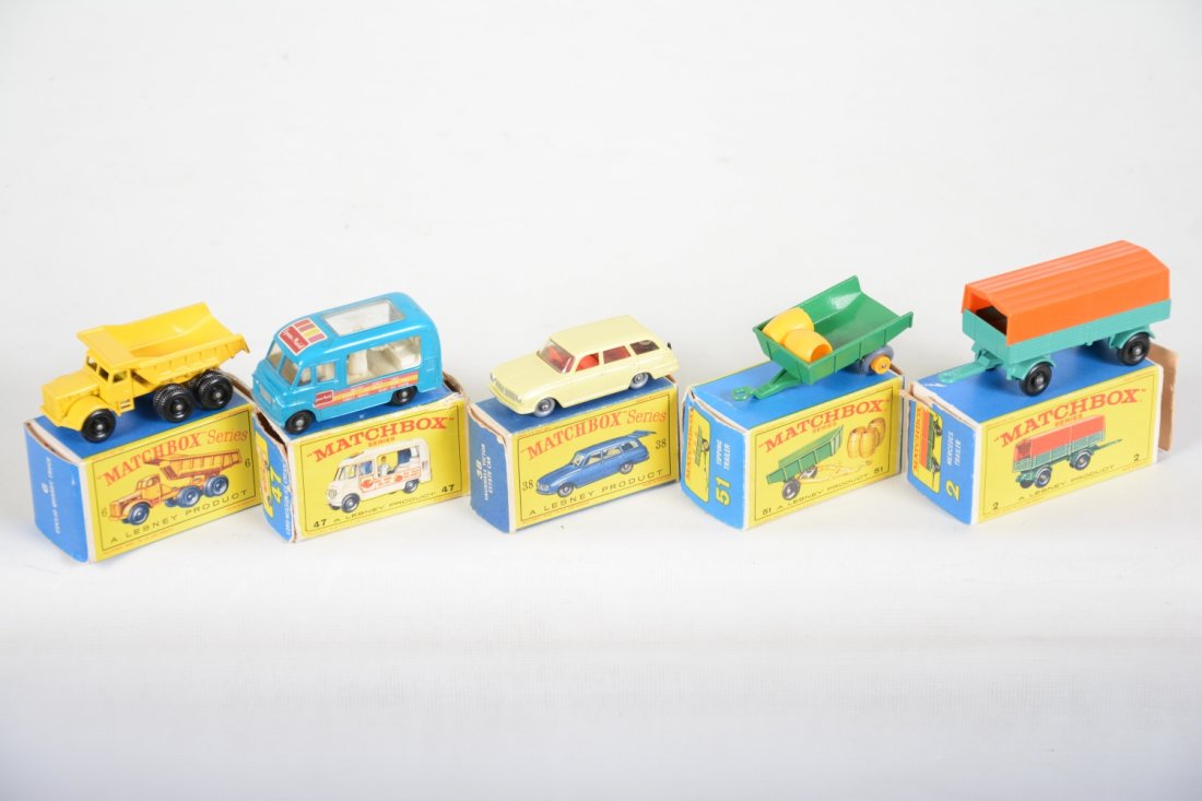 Boxed 1960s Matchbox Vehicles (1 of 3)