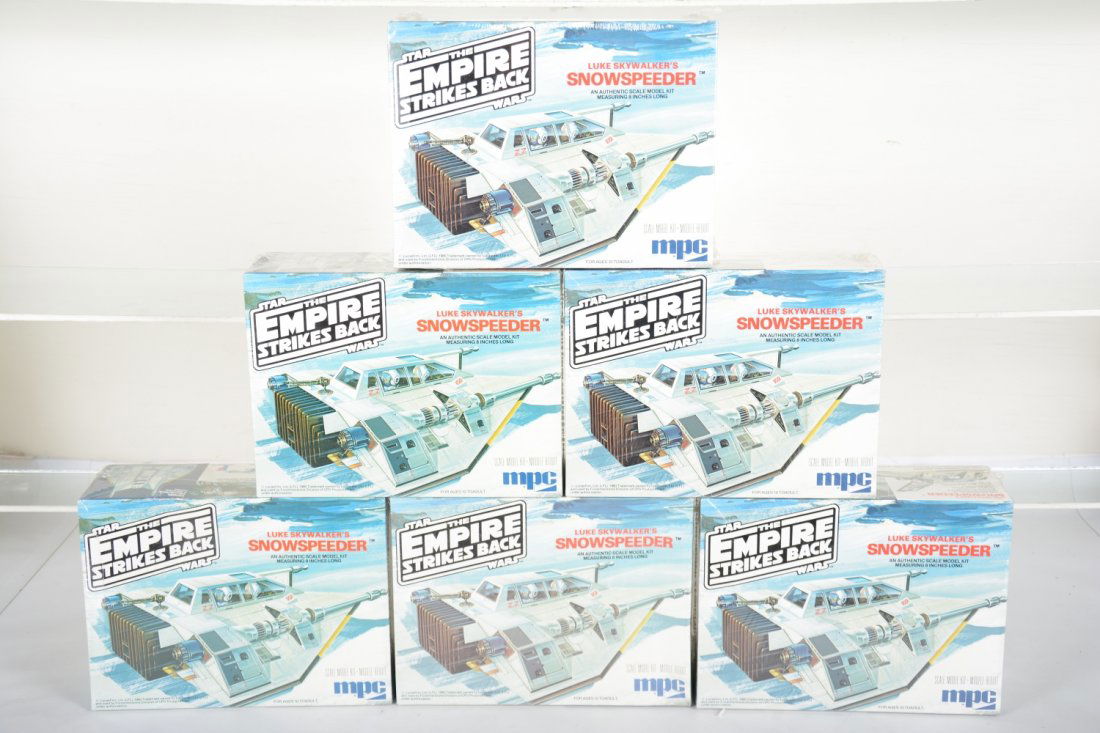 Store Stock 1980 MPC Star Wars  Model Kits (1 of 2)