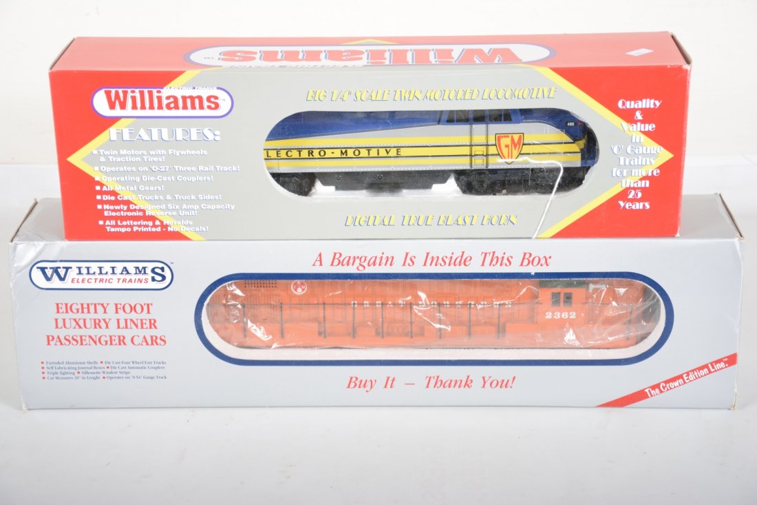 2 Williams Diesel Locomotives (1 of 2)