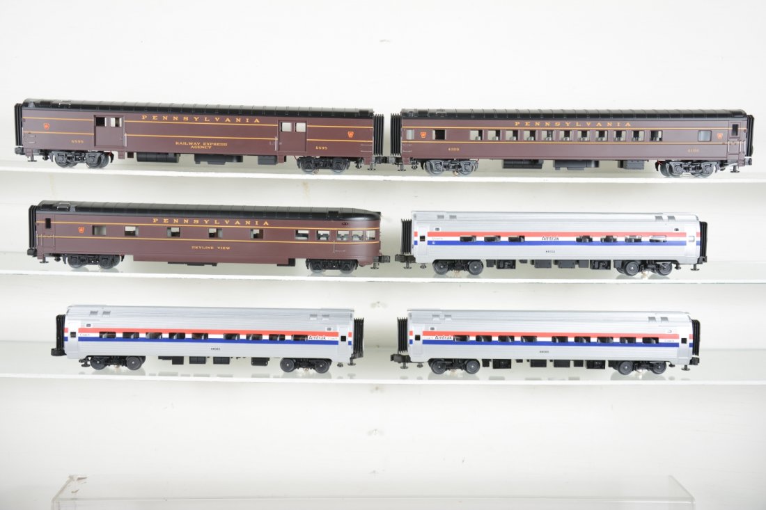 MTH Amtrak & PRR Passenger Cars (1 of 4)