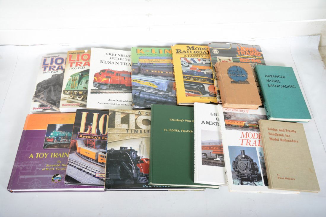 Large Toy Train Reference Library (1 of 2)