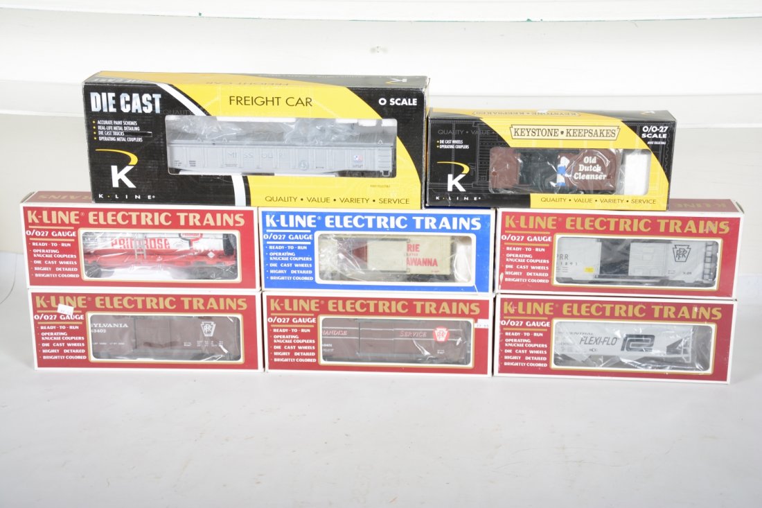 K-Line Rolling Stock (1 of 2)