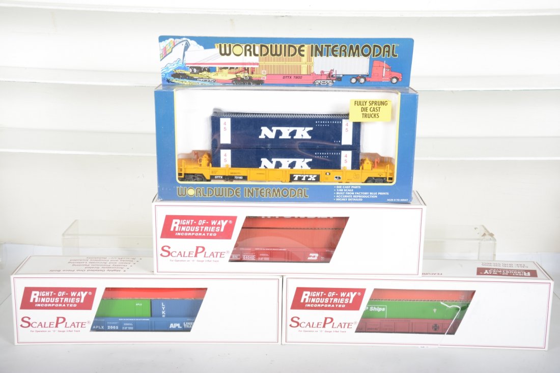 Right Of Way & K-Line Container Cars (1 of 2)