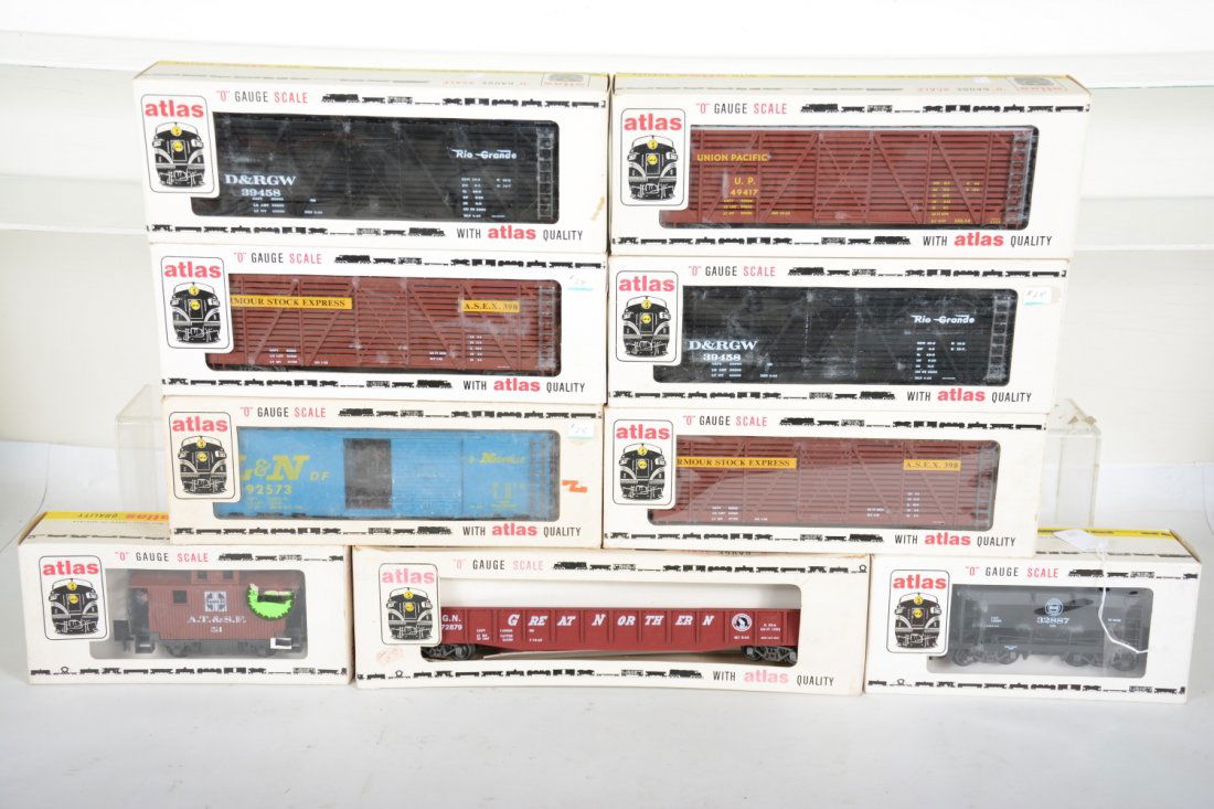 Atlas O Scale Freight Cars (1 of 2)