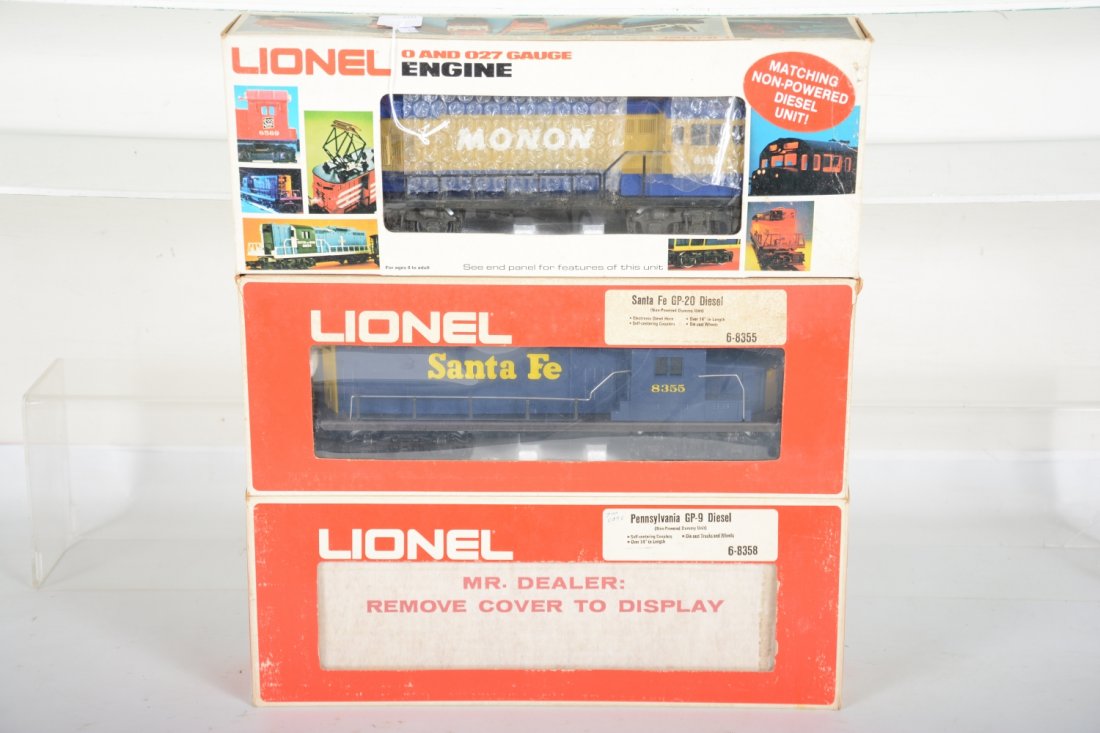 3 Lionel Diesel Dummy Units (1 of 2)