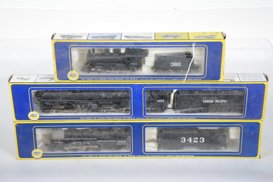 Boxed AHM RivaRossi HO Steam Locomotives (1 of 2)