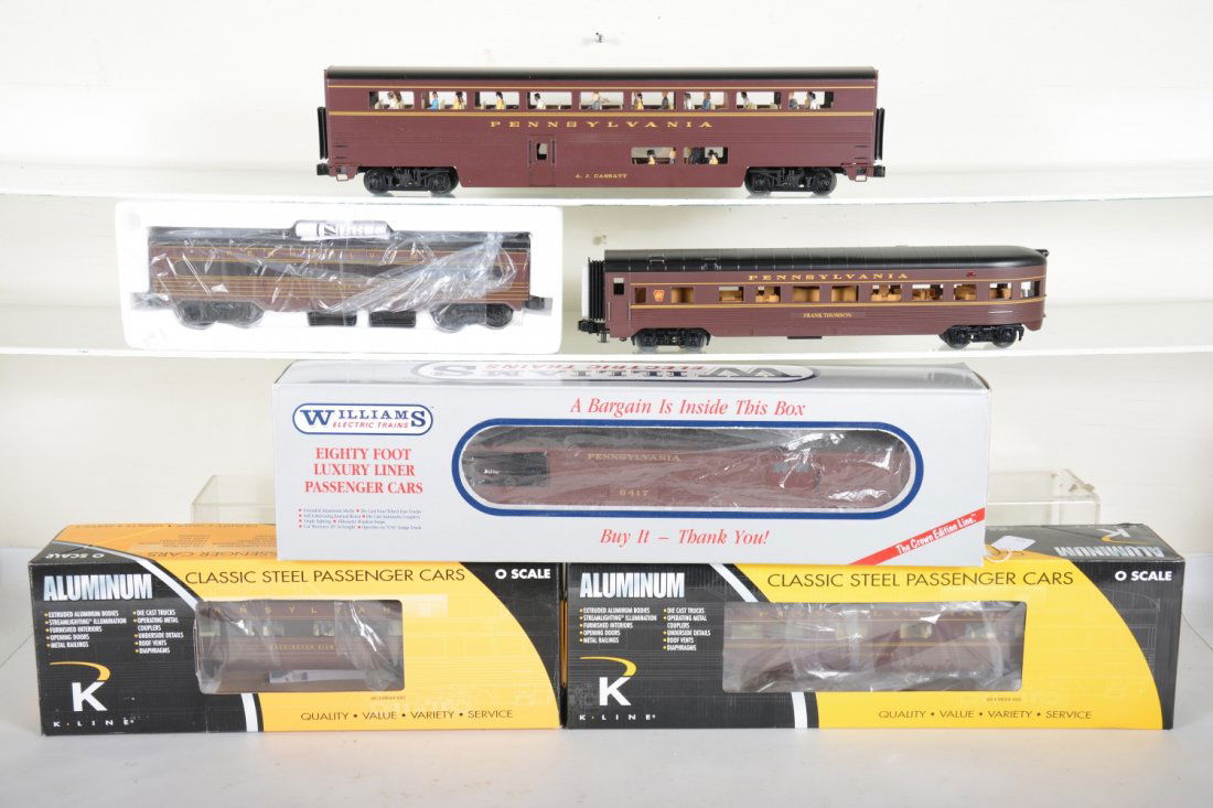 Modern PRR Streamline Passenger Cars (1 of 4)