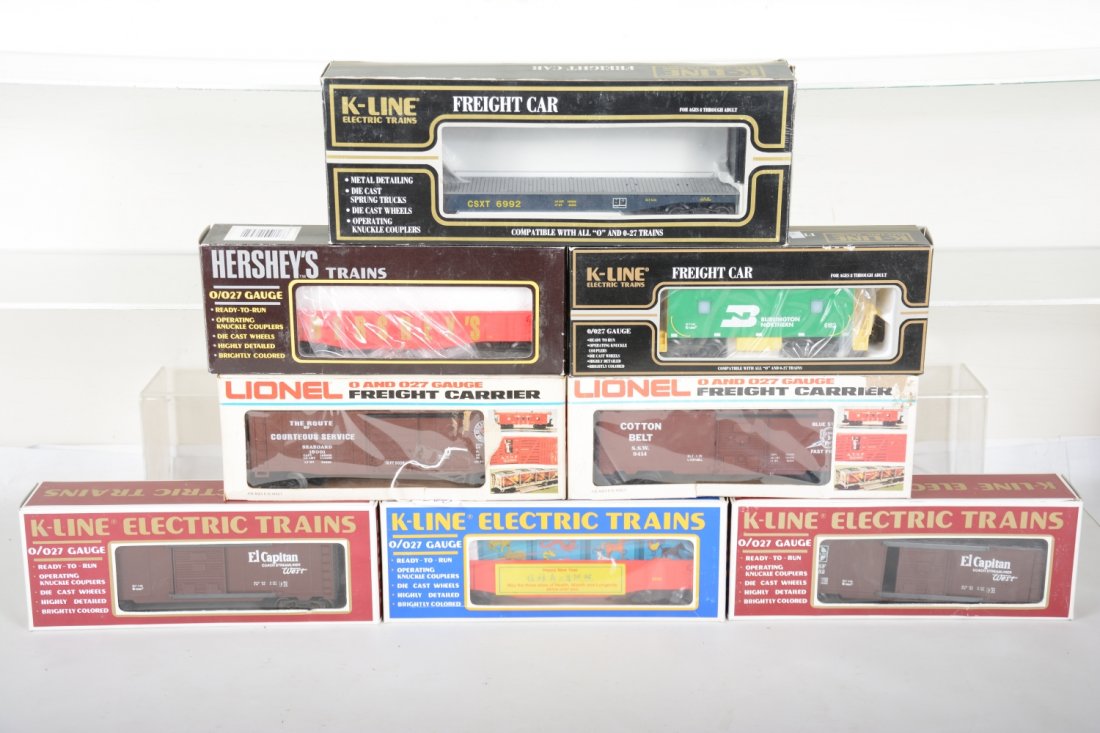Lionel & K-Line Freight Cars (1 of 2)