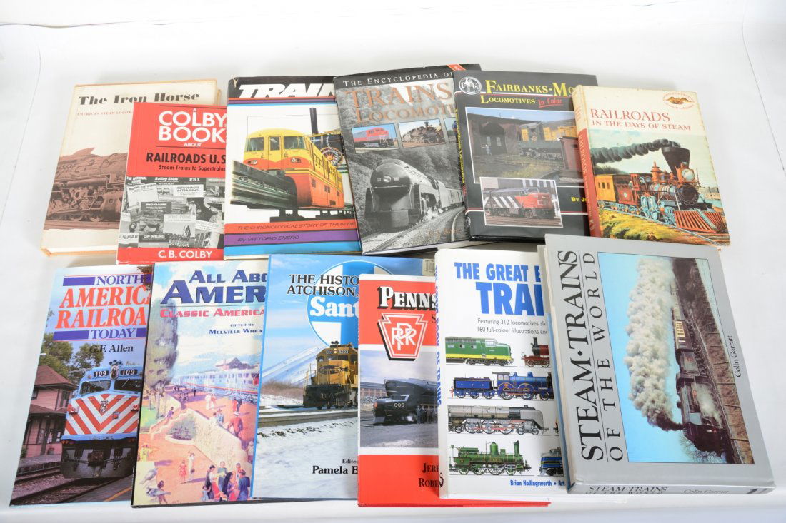 Railroad Books Lot (1 of 2)