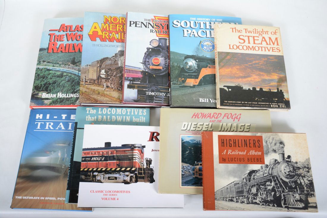 Railroad Books Lot (1 of 2)