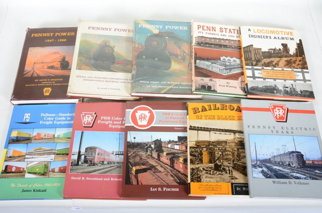 Railroad Books Lot (1 of 2)