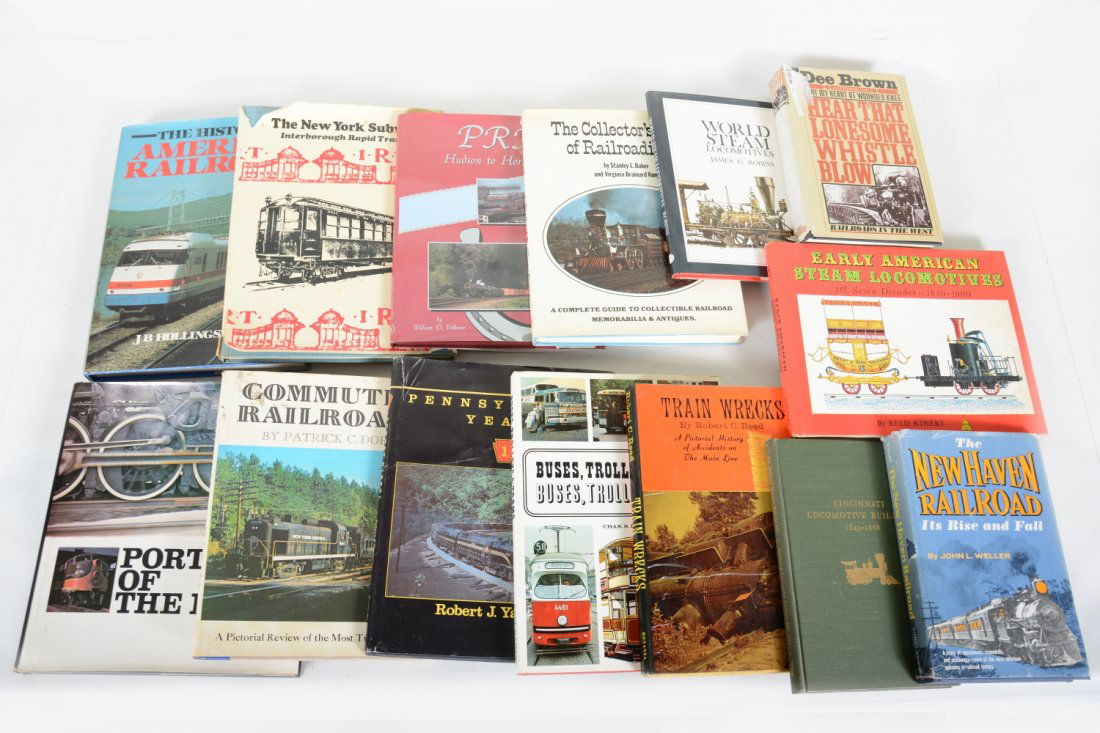 Railroad Books Lot (1 of 2)