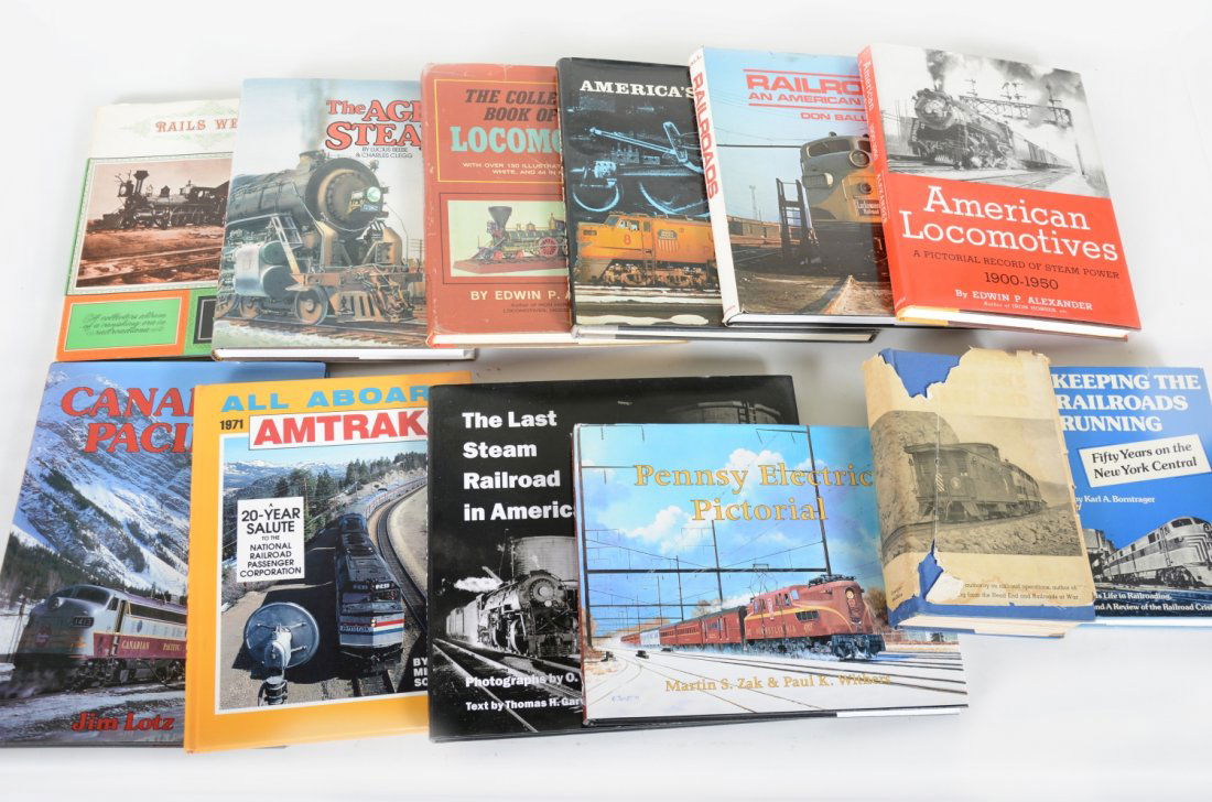 Railroad Books Lot (1 of 2)