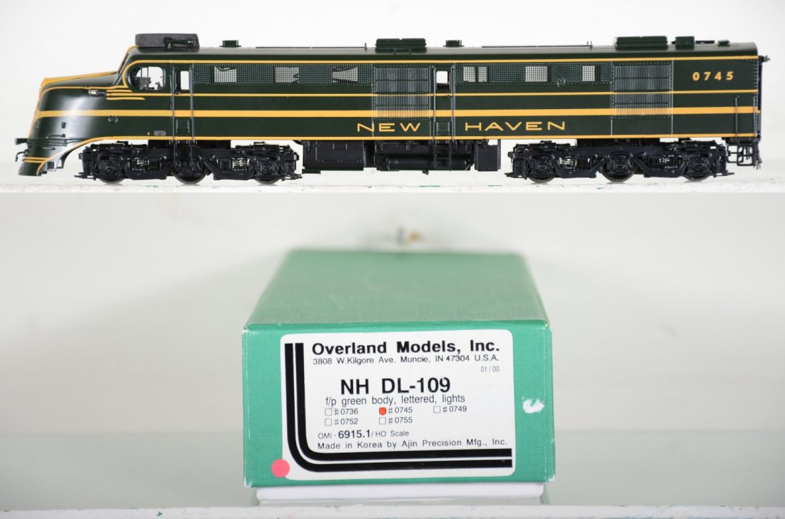 Overland Brass HO NH DL-109 Diesel (1 of 4)