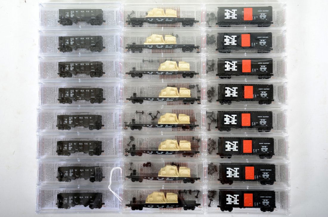 24 Micro-Trains N Ga NH Freight Cars (1 of 2)