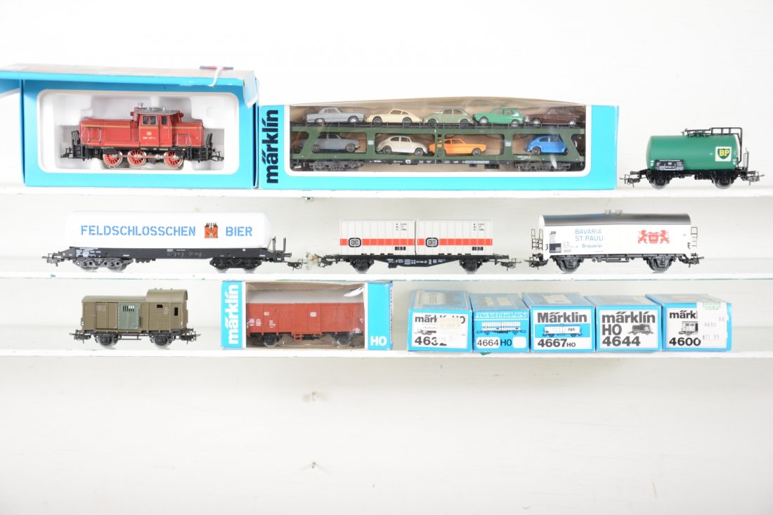 Boxed Marklin HO DB Diesel Freight Set (1 of 5)