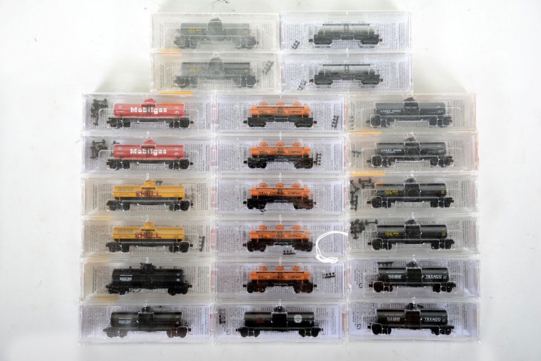 22 Micro-Trains N Ga 33 Ft Tank Cars (1 of 2)