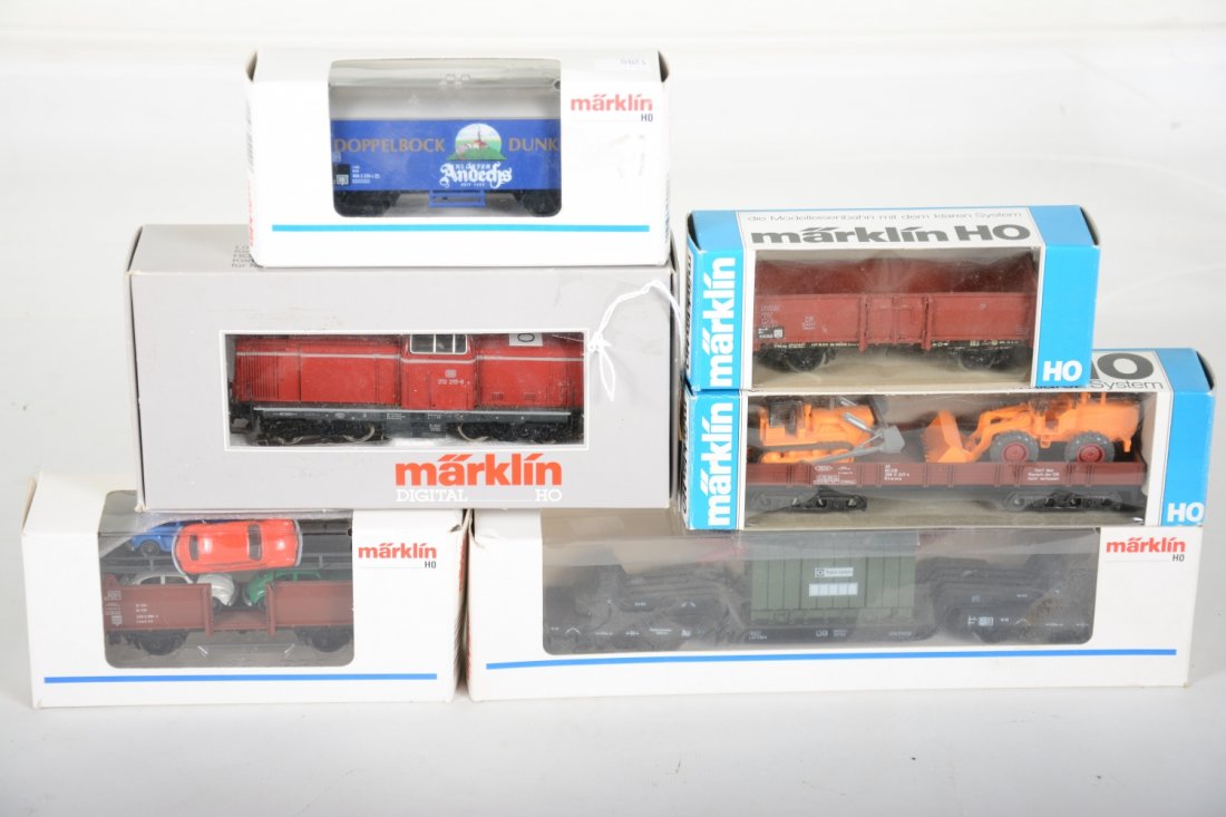 Boxed Marklin HO Digital DB Freight Set (1 of 2)