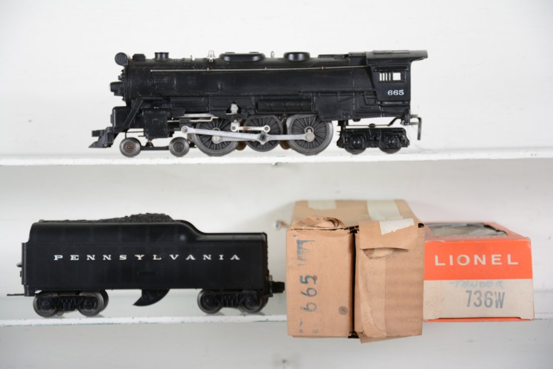 Nice Boxed Lionel 665 Steam Locomotive (1 of 4)