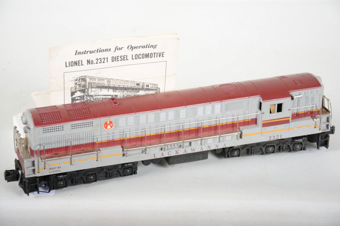 Clean Lionel 2321 Maroon Top Lackawanna FM (1 of 5)